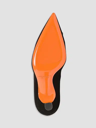 Santoni Women's Embellished 85MM Suede Pumps | Thumbnail 6 Santoni Women's Embellished 85MM Suede Pumps | Thumbnail 6