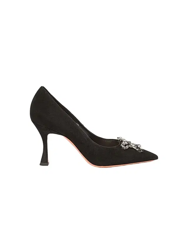 Women's Embellished 85MM Suede Pumps