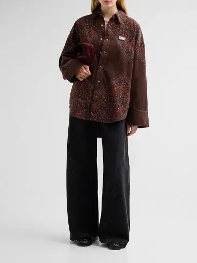 Ksubi Women's Astra Folk Bandana Shirt | Thumbnail 2 Ksubi Women's Astra Folk Bandana Shirt | Thumbnail 2