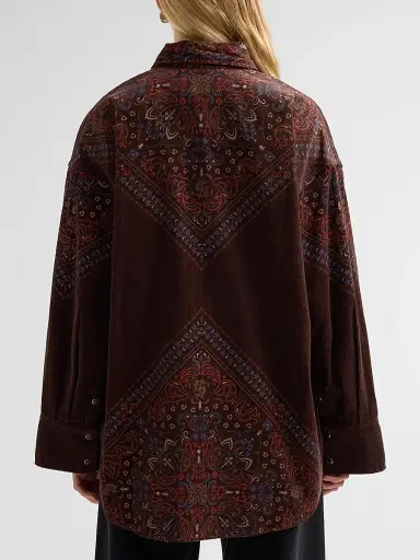Ksubi Women's Astra Folk Bandana Shirt | Thumbnail 3 Ksubi Women's Astra Folk Bandana Shirt | Thumbnail 3
