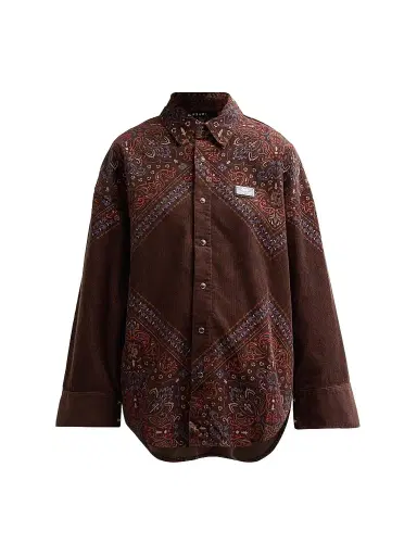 Ksubi Women's Astra Folk Bandana Shirt | Thumbnail 1 Ksubi Women's Astra Folk Bandana Shirt | Thumbnail 1