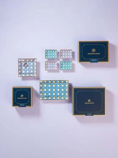 Jonathan Adler Basketweave Square Tray | Thumbnail 3