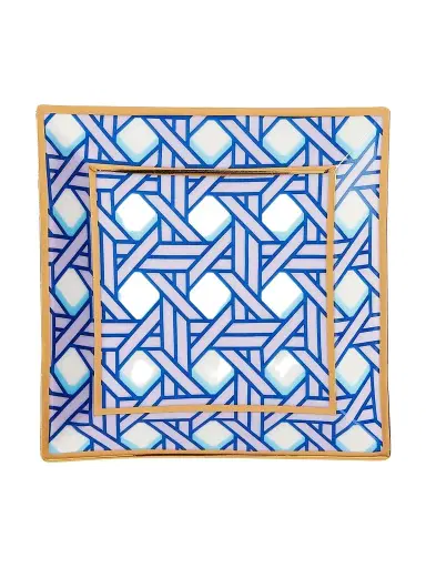 Jonathan Adler Basketweave Square Tray | Thumbnail 1