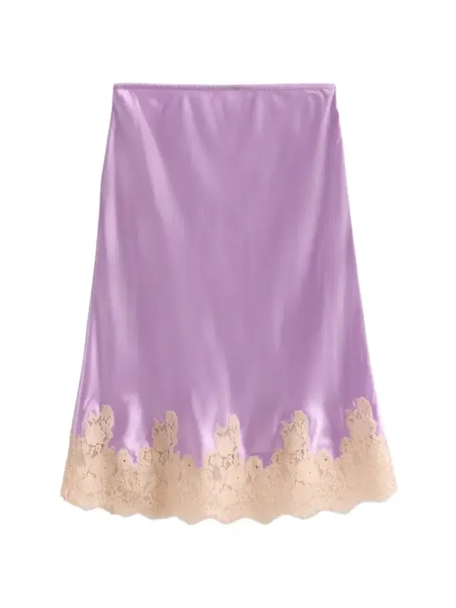Women's Elowette Silk & Lace Midi-Skirt