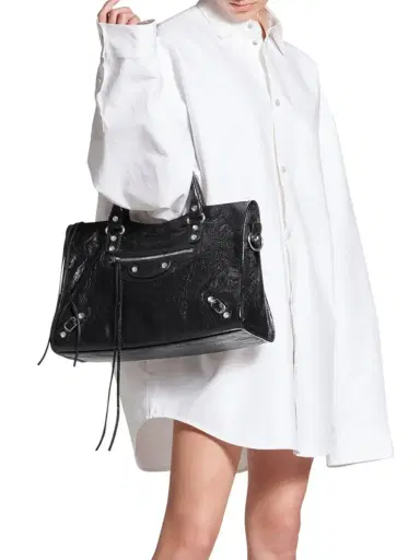 Balenciaga Women's Le City Medium Top Handle Bag | Thumbnail 2