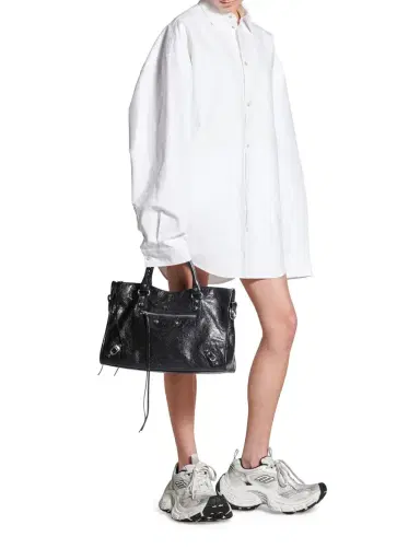 Balenciaga Women's Le City Medium Top Handle Bag | Thumbnail 8