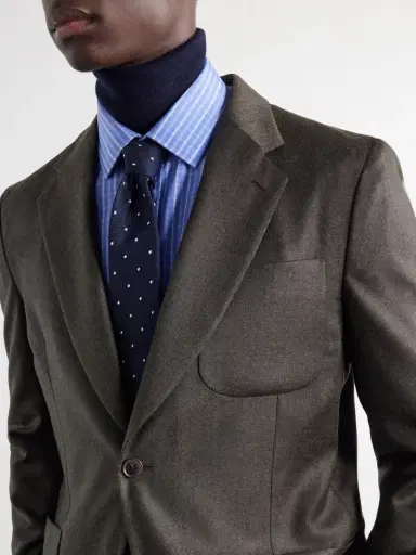 Paul Smith Wool and Cashmere-Blend Suit Jacket - Men | Thumbnail 5
