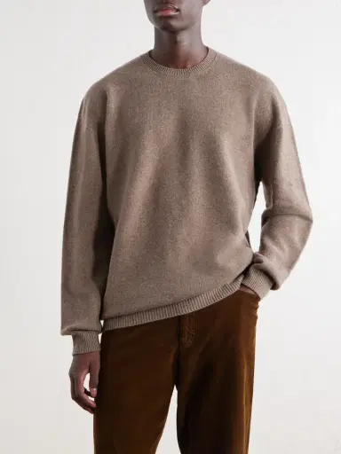 Jil Sander Cashmere and Wool-Blend Sweater - Men | Thumbnail 3