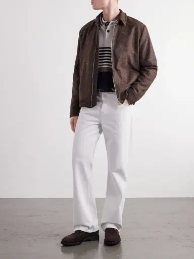 Paul Smith Wool-Blend Bouclé Blouson Jacket - Men | Thumbnail 2