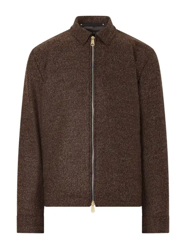 Wool-Blend Bouclé Blouson Jacket - Men