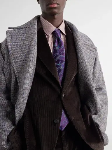 Paul Smith Cotton-Blend Corduroy Suit Jacket - Men | Thumbnail 5