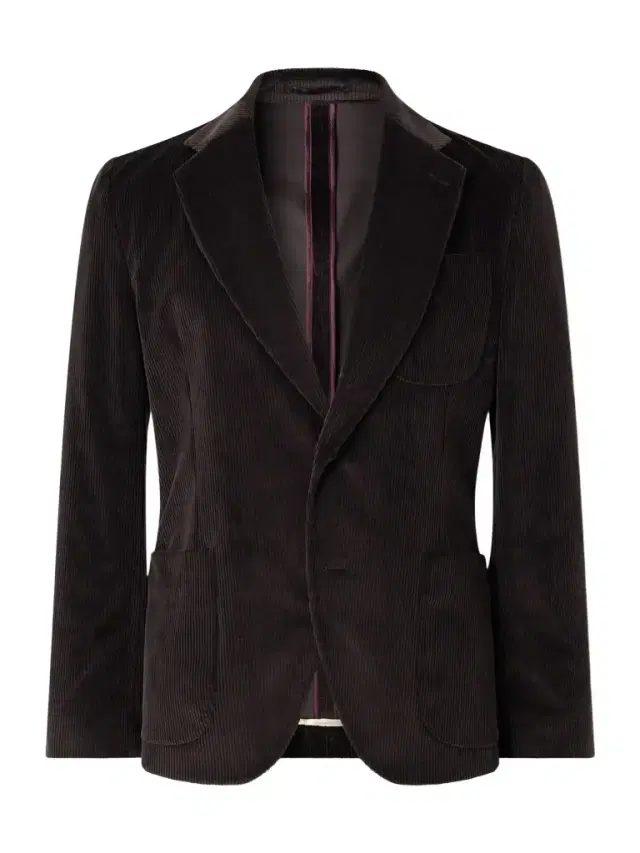 Paul Smith Cotton-Blend Corduroy Suit Jacket - Men