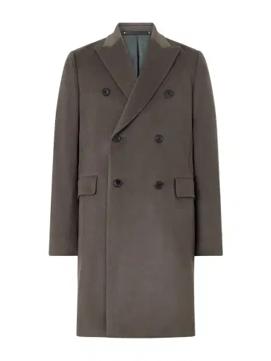 Paul Smith Double-Breasted Wool and Cashmere-Blend Coat - Men | Thumbnail 1