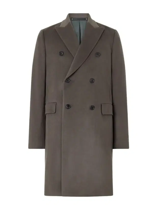 Double-Breasted Wool and Cashmere-Blend Coat - Men