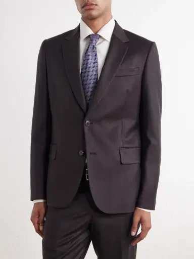 Paul Smith Wool and Cashmere-Blend Flannel Suit Jacket - Men | Thumbnail 3