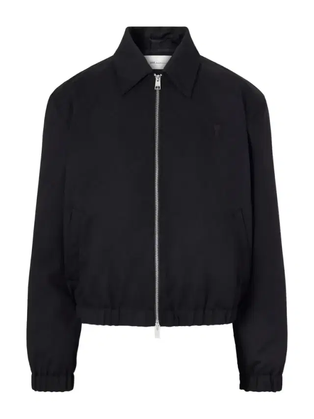AMI PARIS Ami De Coeur Logo-Embroidered Virgin Wool-Gabardine Jacket - Men