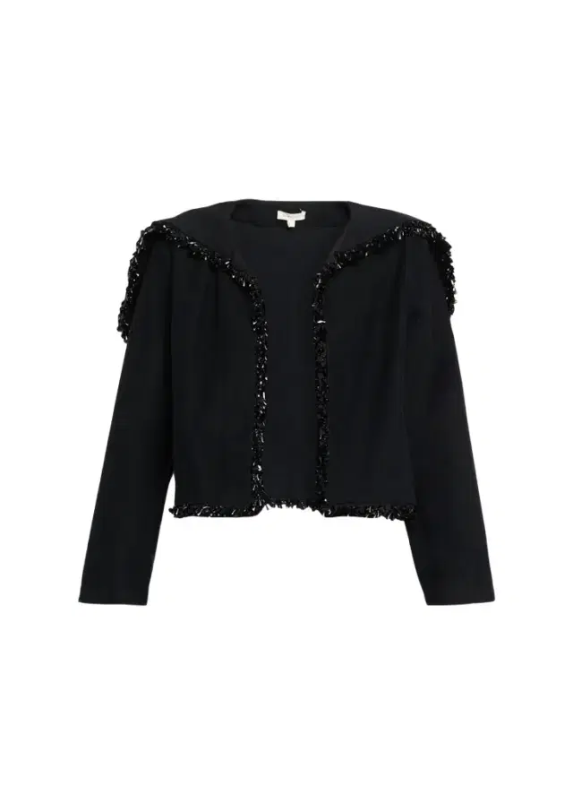Diotima Band Embellished Sailor-Collar Jacket