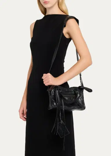 Balenciaga Le City Mini Leather Top-Handle Bag | Thumbnail 2