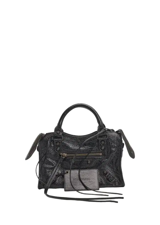 Le City Mini Leather Top-Handle Bag