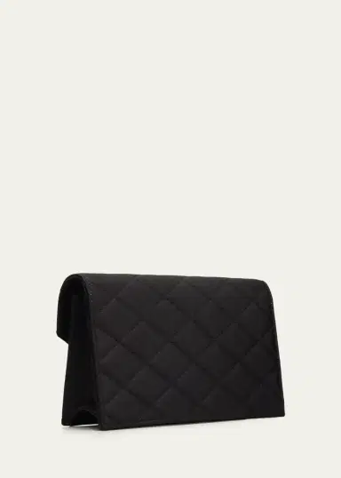 Saint Laurent YSL Small Quilted Wallet on Chain | Thumbnail 3