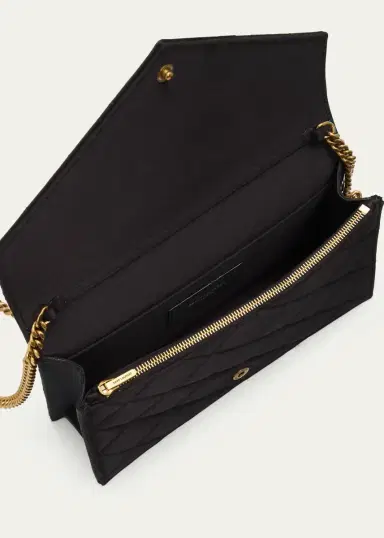 Saint Laurent YSL Small Quilted Wallet on Chain | Thumbnail 4