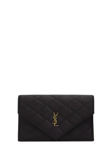 Saint Laurent YSL Small Quilted Wallet on Chain | Thumbnail 1