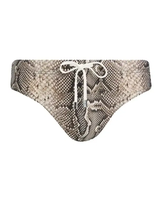 TOM FORD Boutique Men's Snake Jersey Swim Brief