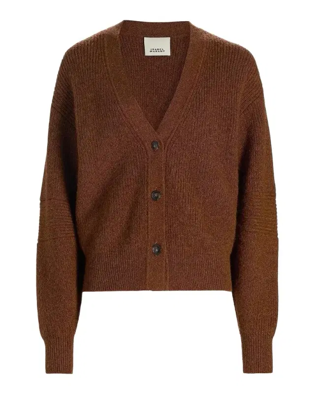 Thelma Alpaca-Blend Cardigan