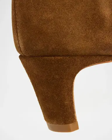 Staud 50mm Wally Suede Knee-High Boots | Thumbnail 5