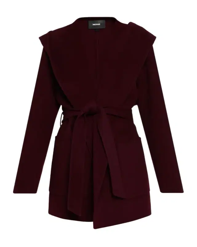 Paya Double-Face Wool Wrap Coat
