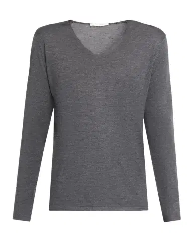 The Row Pruce Wool-Silk Long-Sleeve Top | Thumbnail 1