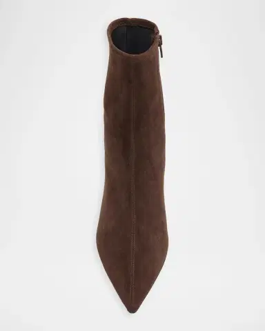 Simkhai 95mm Kayla Stretch Suede Ankle Boots | Thumbnail 5