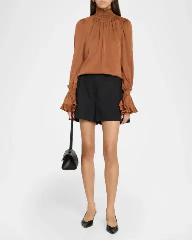 Kobi Halperin Maxine Smocked Blouse | Thumbnail 2