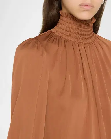 Kobi Halperin Maxine Smocked Blouse | Thumbnail 5