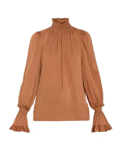 Kobi Halperin Maxine Smocked Blouse | Thumbnail 1