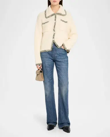Sablyn Phoebe Boucle Shirt Jacket | Thumbnail 2