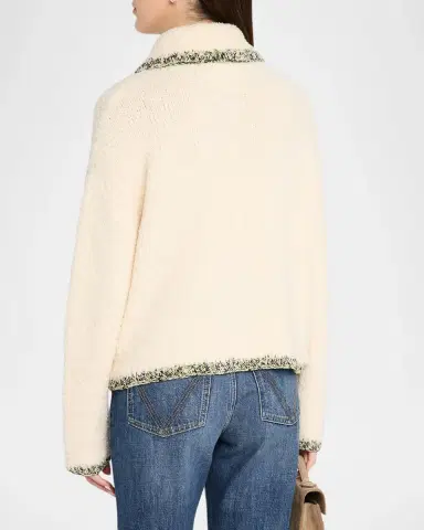 Sablyn Phoebe Boucle Shirt Jacket | Thumbnail 3