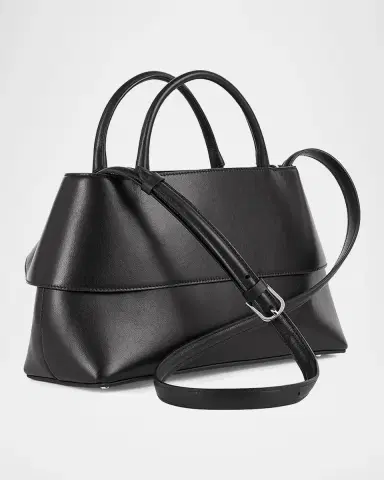 TOTEME Small Mercer Leather Tote Bag | Thumbnail 3