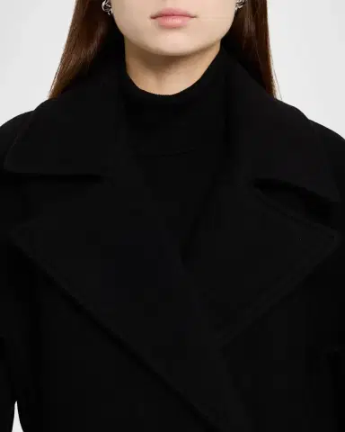 TOTEME Rounded Double-Breasted Peacoat | Thumbnail 5