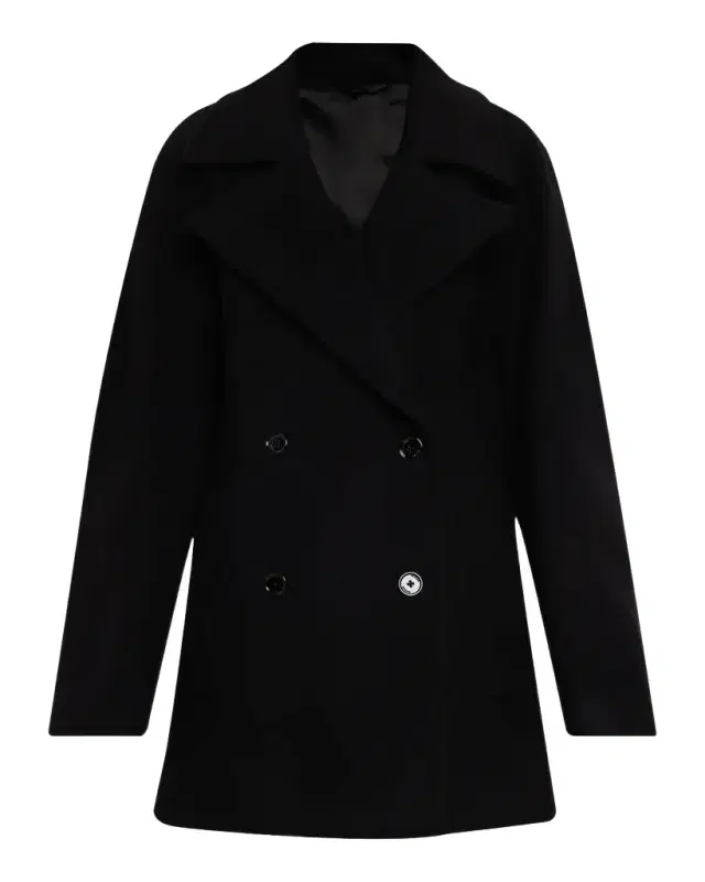 TOTEME Rounded Double-Breasted Peacoat