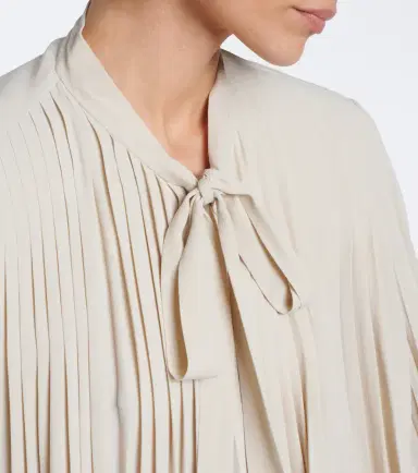 Tom Ford Plissé crêpe de chine blouse | Thumbnail 5