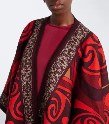 La DoubleJ Alchemy printed wool shawl | Thumbnail 3