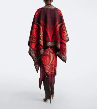 La DoubleJ Alchemy printed wool shawl | Thumbnail 4