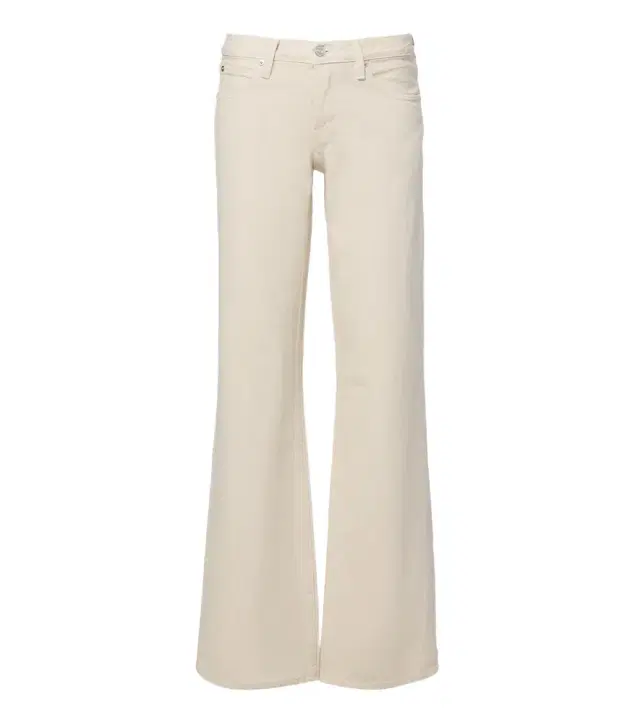 Gray wide-leg jeans