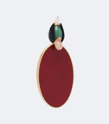 Zimmermann 16kt gold-plated embellished drop earrings | Thumbnail 4