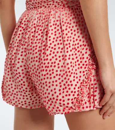 Posse Elise polka-dot ruffled shorts | Thumbnail 2
