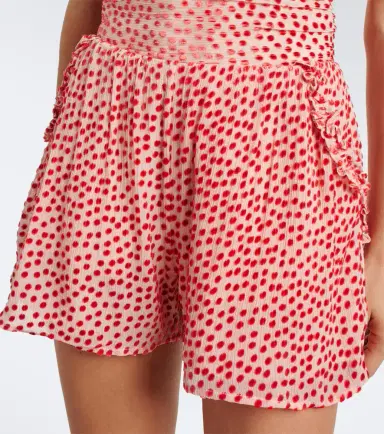 Posse Elise polka-dot ruffled shorts | Thumbnail 4