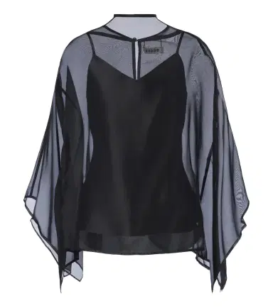 Staud Fia draped silk organza top | Thumbnail 1