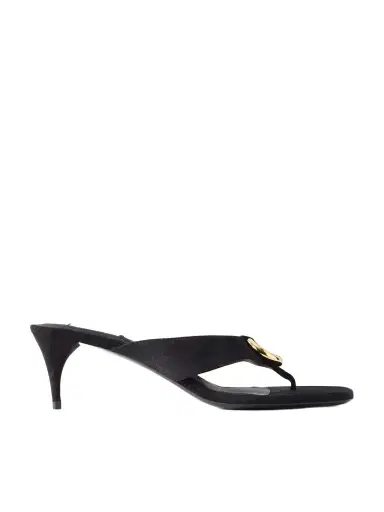 Alaïa Infra 55 Embellished Suede Thong Sandals | Thumbnail 1