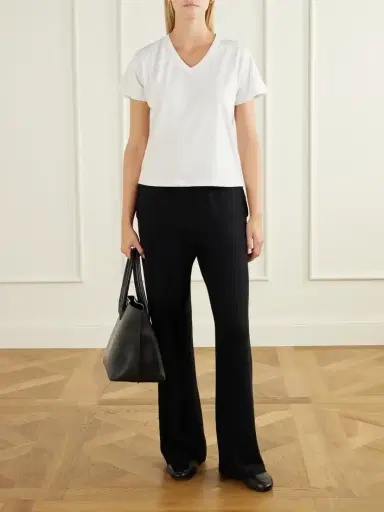 LESET Margo Cotton-jersey T-shirt | Thumbnail 2
